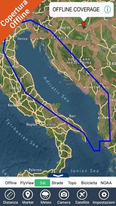 Mar Adriatico carte nautiche Schermata dell'app #5