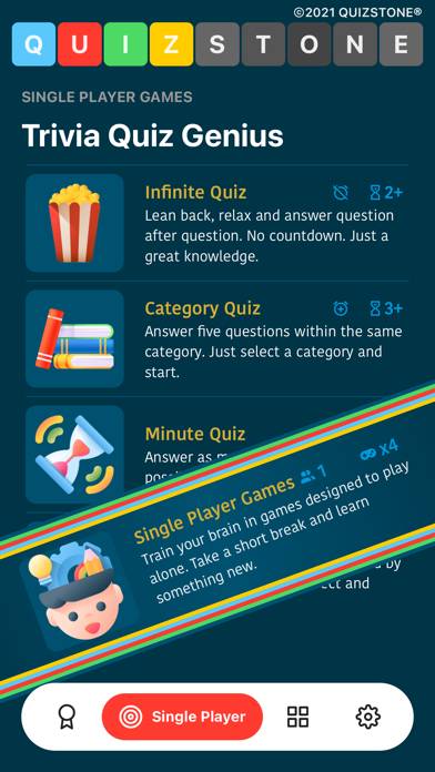 Trivia Quiz Genius App skärmdump #2