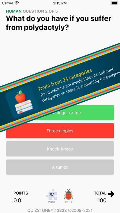 Trivia Quiz Genius App skärmdump #5