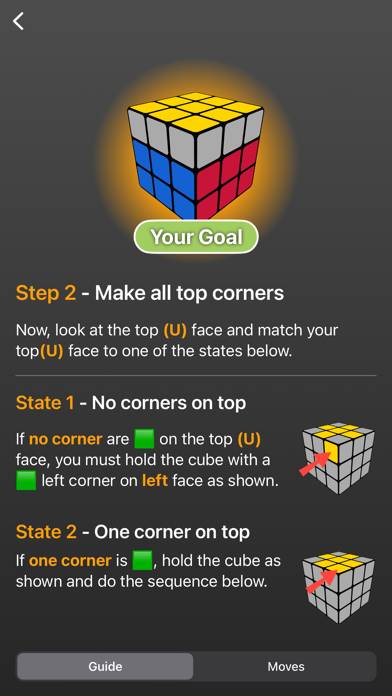 Rubiks Cube Solver & Learn Capture d'écran de l'application #4