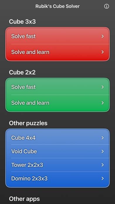 Rubiks Cube Solver & Learn App skärmdump #5