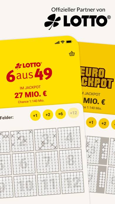LOTTO 6aus49 & Eurojackpot App-Screenshot #2
