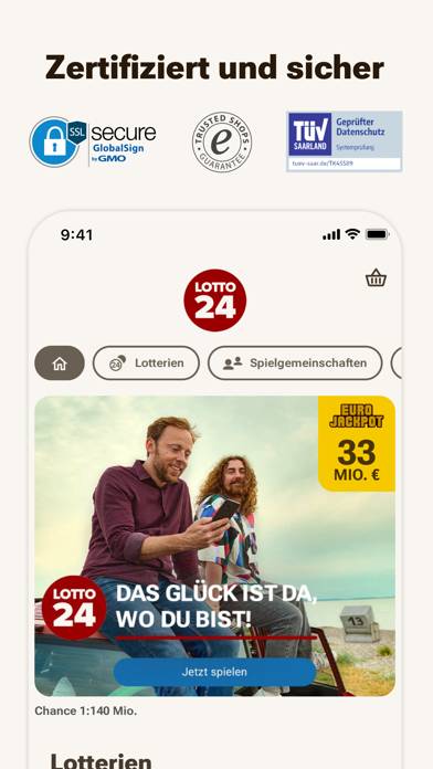 LOTTO 6aus49 & Eurojackpot App-Screenshot #4