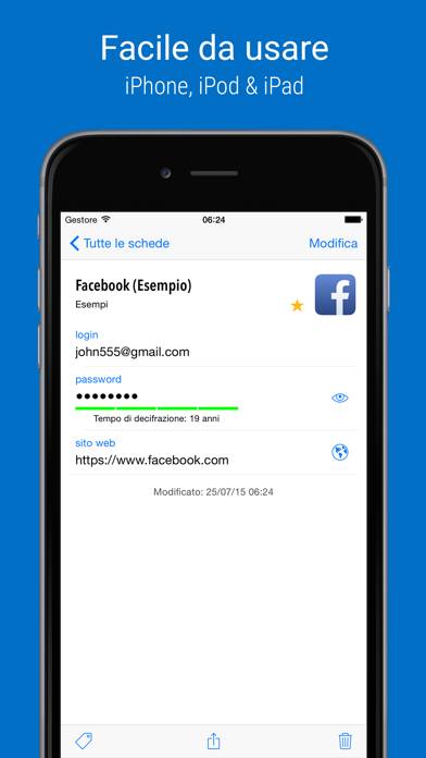 Password Manager SafeInCloud 1 App-Screenshot #3