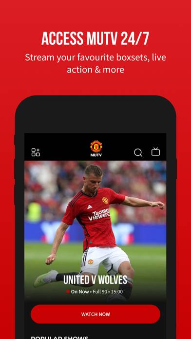 Manchester United Official App App skärmdump #1