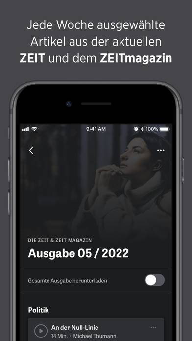 Zeit Audio App screenshot #3