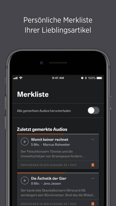 Zeit Audio App screenshot #4