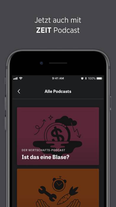 Zeit Audio App-Screenshot #6