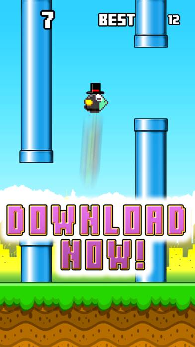 Jumpy Red Bird - Kinder Spiel Bildschirmfoto