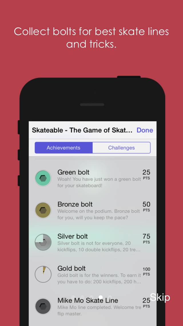 Skateable Captura de pantalla de la aplicación #4