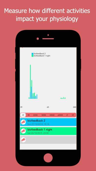 Camera Heart Rate Variability Schermata dell'app #5