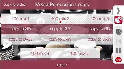 Percussion Loops HD App screenshot #4