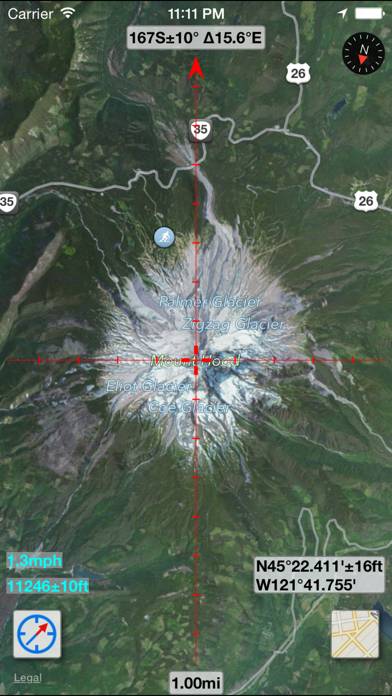 MapTool - GPS, Компас, Высота, Скорость и Магнитное Склонение