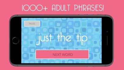 Filthy Phrases NSFW Party Game App screenshot #1