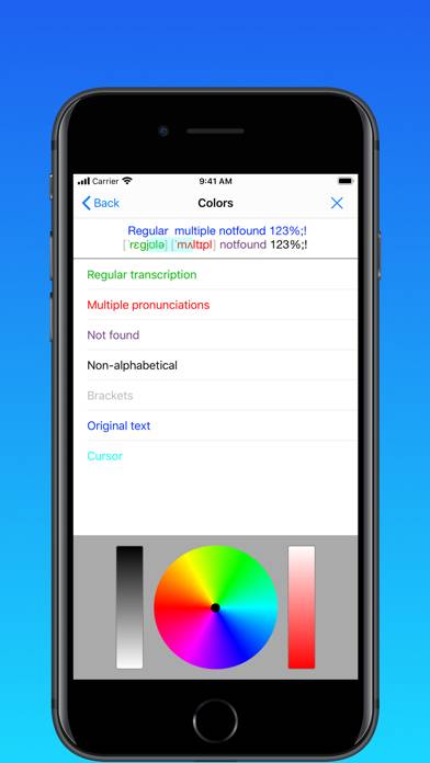 ToPhonetics Converter Captura de pantalla de la aplicación #4