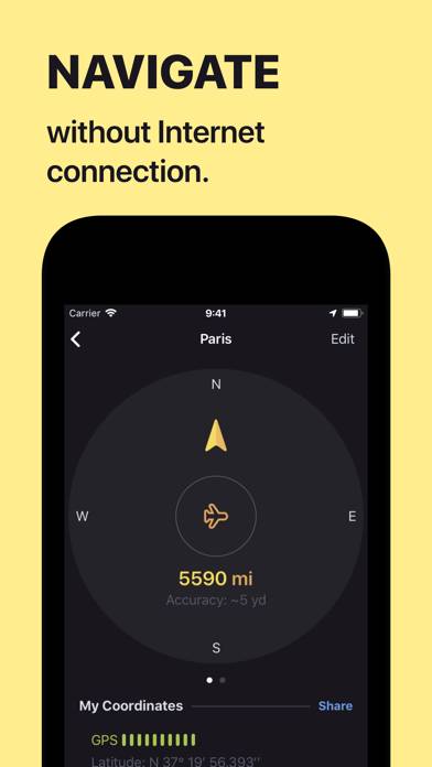 Anchor Pointer Compass GPS App-Screenshot #2