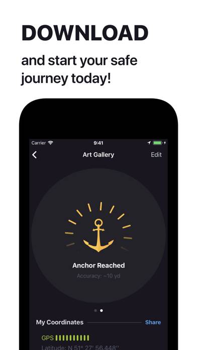 Anchor Pointer Compass GPS App skärmdump #5