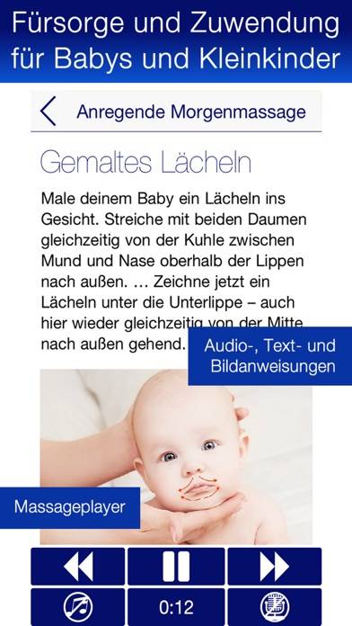 Babymassage mit Audioguide PRO