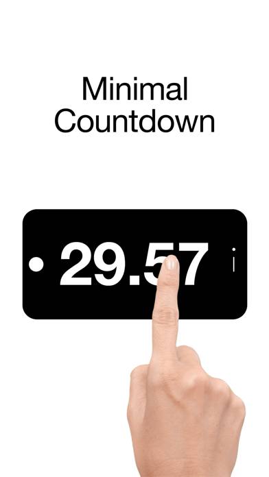 Liten Countdown - Minimal Countdown Timer screenshot