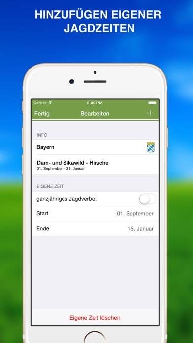 Jagd Saison App screenshot #4