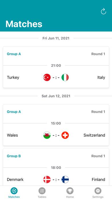 European Championship App 2024 Captura de pantalla de la aplicación #3