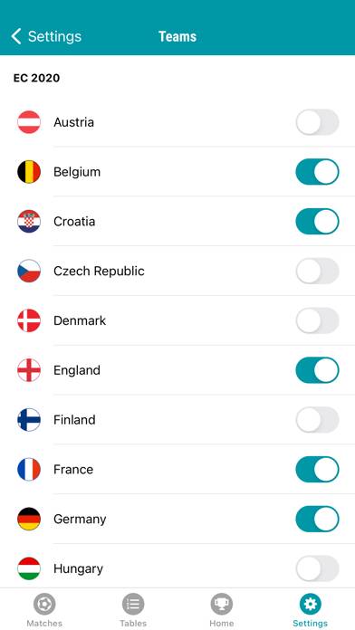 European Championship App 2024 Captura de pantalla de la aplicación #5