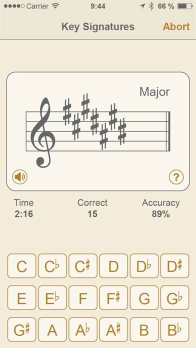 Music Buddy – Learn to read music notes Captura de pantalla de la aplicación #2