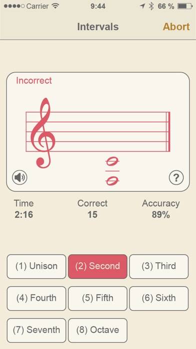 Music Buddy – Learn to read music notes Captura de pantalla de la aplicación #4