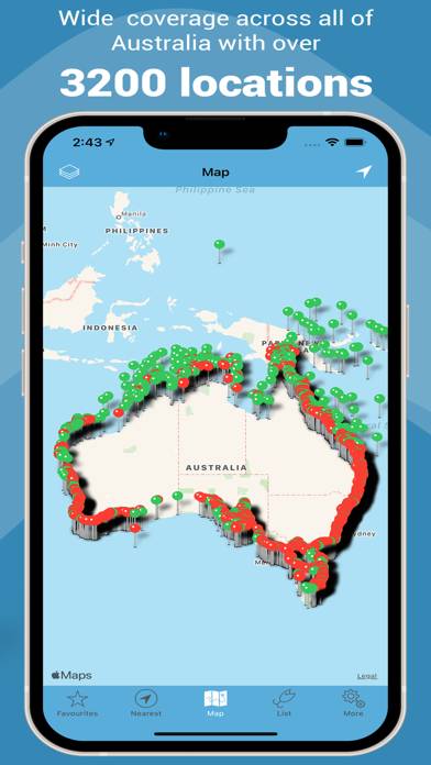 Tide Times Australia Plus App screenshot #3