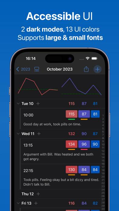 Blood Pressure • BP Tracker App-Screenshot #5