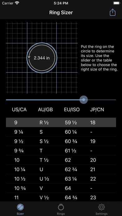 Ring Sizer by Jason Withers App screenshot #2