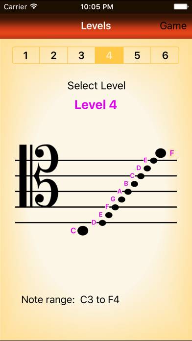 Speedy Note: Tenor Clef App screenshot #3