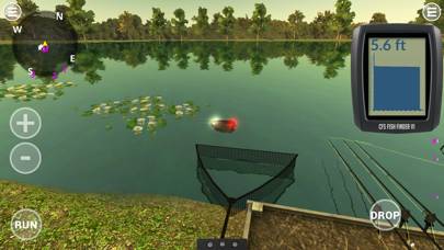 Carp Fishing Simulator Скриншот приложения #2