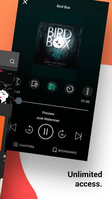 Ubook: Audiobooks Schermata dell'app #2