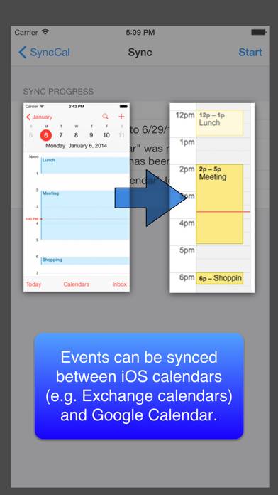 SyncCal App-Screenshot #4