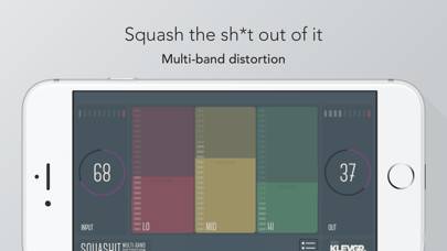 SquashIt multiband distortion Schermata dell'app #1
