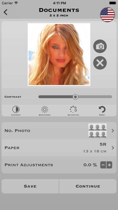 Passport Id Photos Pro Captura de pantalla de la aplicación #1