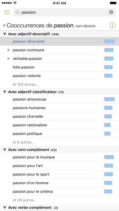 Antidote Mobile – Français Capture d'écran de l'application #3
