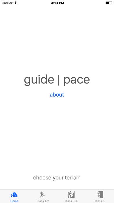 Guide Pace screenshot