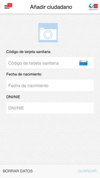Cita Sanitaria Madrid Captura de pantalla de la aplicación #1