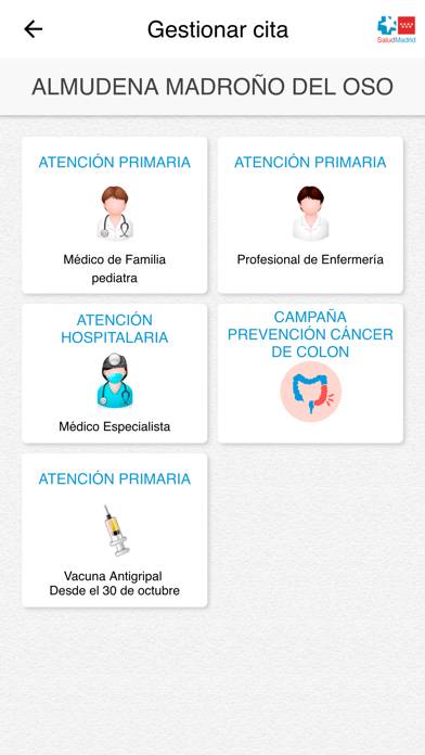 Cita Sanitaria Madrid Captura de pantalla de la aplicación #2