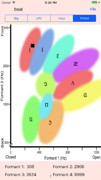 Formant Analyzer screenshot