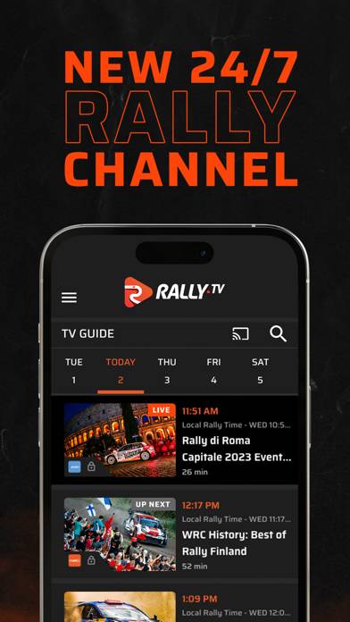 Rally TV Captura de pantalla de la aplicación #4