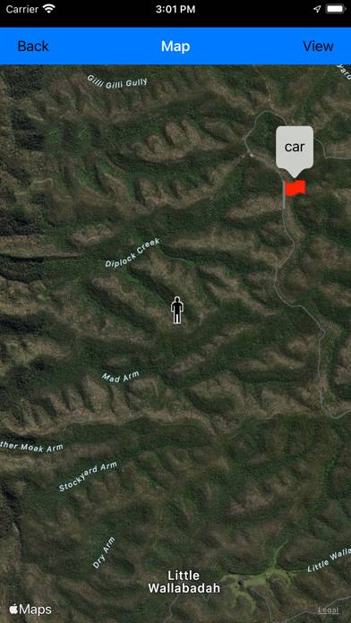 Handy GPS lite Schermata dell'app