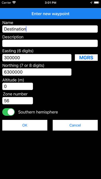 Handy GPS lite Schermata dell'app