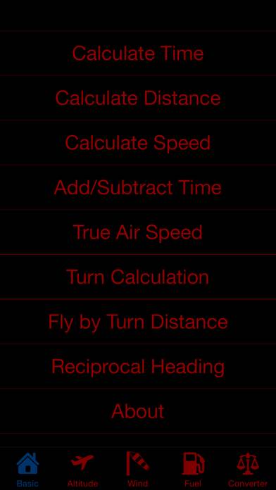 Flight Calculator Скриншот приложения #4