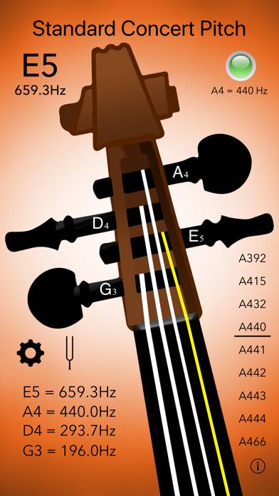 Violin Tuner Professional Schermata dell'app #1