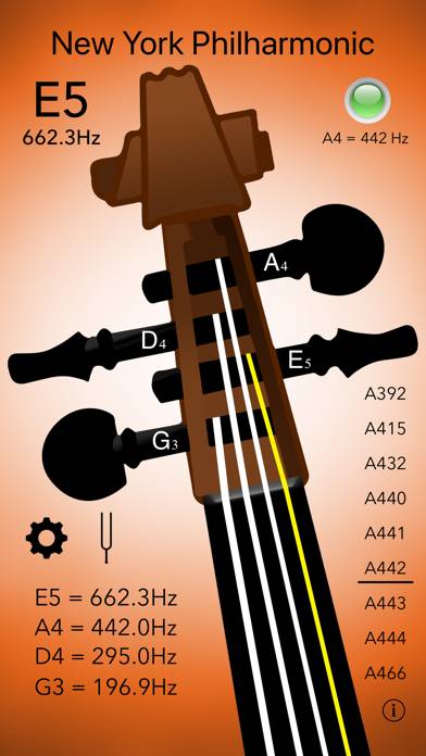 Violin Tuner Professional Schermata dell'app #5