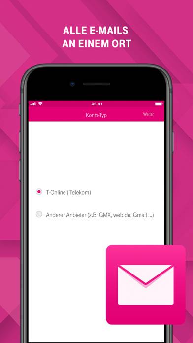 Telekom Mail – E-Mail-Programm App-Screenshot #1