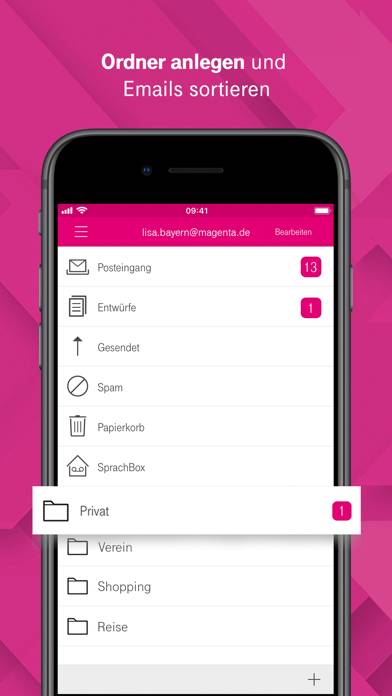 Telekom Mail – E-Mail-Programm App-Screenshot #2